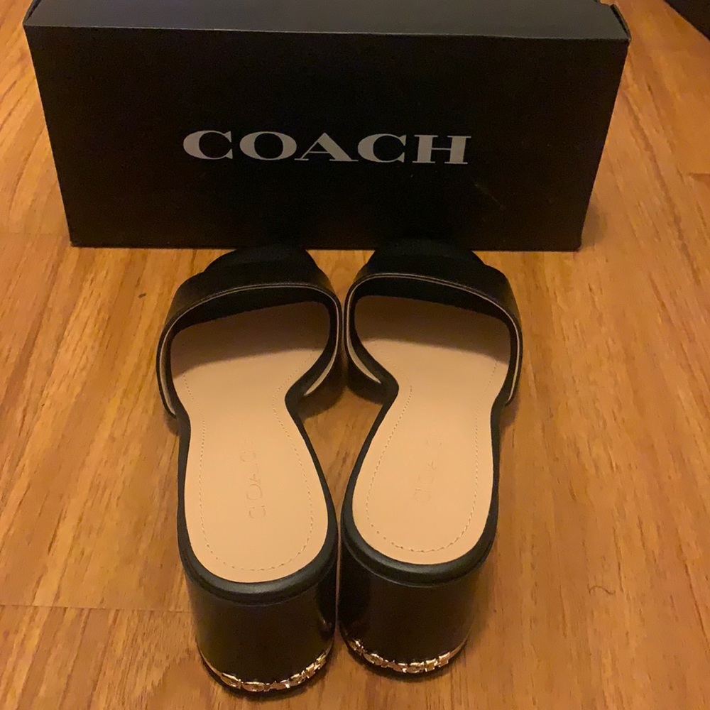 Brand new coach sandals